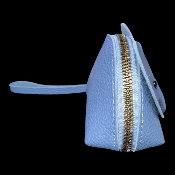 Elephant Necklace Earrings Pierced Sterling Silver Draw String Jewelry Bags Purs - Picture 10 of 14